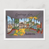 バーミンガムアラバマトラベルアメリカシティ ポストカード (正面)
