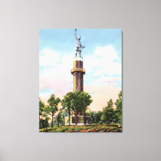 バーミンガムアラバマバルカンオンレッドマウンテン キャンバスプリント