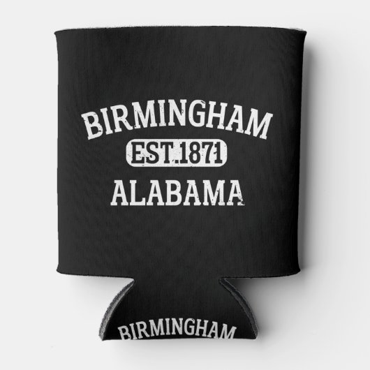バーミンガムアラバマヴィンテージ 缶クーラー (正面)