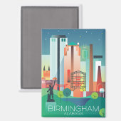 バーミンガムアラバマ冷凍機マグネット マグネット (正面/裏面)