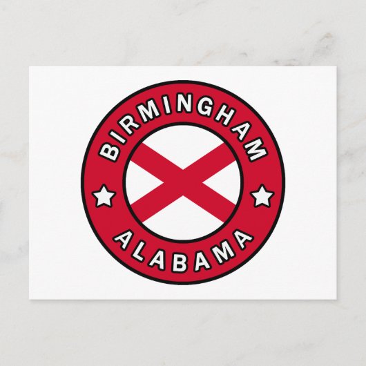 バーミンガムアラバマ ポストカード (正面)