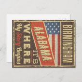 バーミンガムアラバマ ポストカード (正面/裏面)