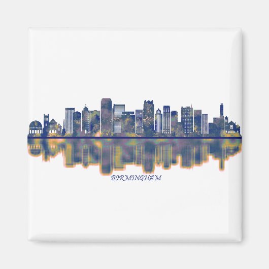 バーミンガムアラバマ マグネット (正面)