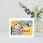 バーミンガムアラバマALオールドヴィンテージ旅行記念品 ポストカード (スタンド正面)