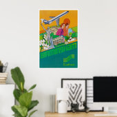 バーミンガムアートアラバマプリントサザン航空 ポスター (ホームオフィス)