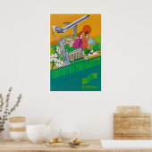 バーミンガムアートアラバマプリントサザン航空 ポスター (キッチン)