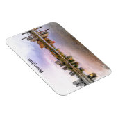 バーミンガムイングランドパノラマビュー マグネット (右側)