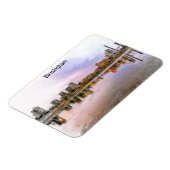 バーミンガムイングランドパノラマビュー マグネット (左側)