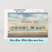 バーミンガムグリル，デラウェア ポストカード (正面/裏面)