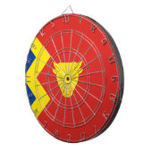 バーミンガムシティ国旗 ダーツボード (正面右)