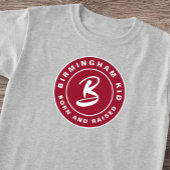 バーミンガムバマキッ生まれクリムフィットネスレトロ Tシャツ