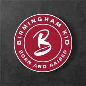 バーミンガムバマキッ生まれクリムフィットネスレトロ Tシャツ