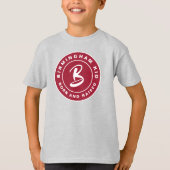 バーミンガムバマキッ生まれクリムフィットネスレトロ Tシャツ (正面)