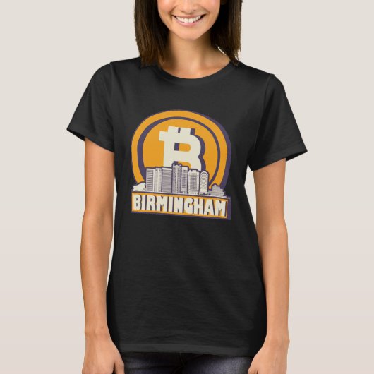バーミンガムビットコイン最大主義者 Tシャツ (正面)
