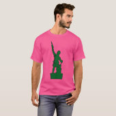 バーミンガム出身のバルカン Alabama グリーン Tシャツ (正面フル)
