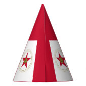 バーミンガム国旗、アラバマパーティー帽子 パーティーハット (裏面)