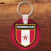 バーミンガム国旗 キーホルダー (正面)