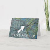 バーミンガム引っ越しましたアドレスの発表 案内状 (正面)