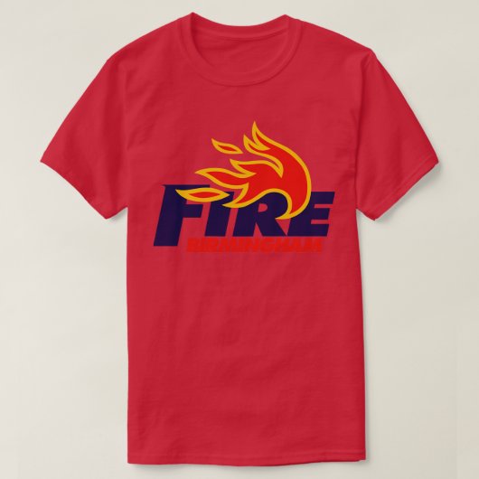 バーミンガム火災 Tシャツ (デザイン正面)