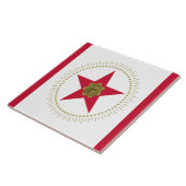 バーミンガム（アラバマ）市旗 タイル (側面)