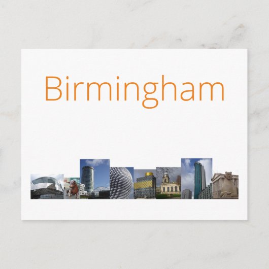 バーミンガム ポストカード (正面)