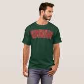 バーミンガム ヴァーシティスタイル UK スポーツ フレンド Tシャツ (正面フル)