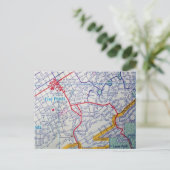 バーミンガム, ALヴィンテージ地図はがき ポストカード (スタンド正面)