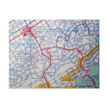 バーミンガム， ALヴィンテージ地図はがき