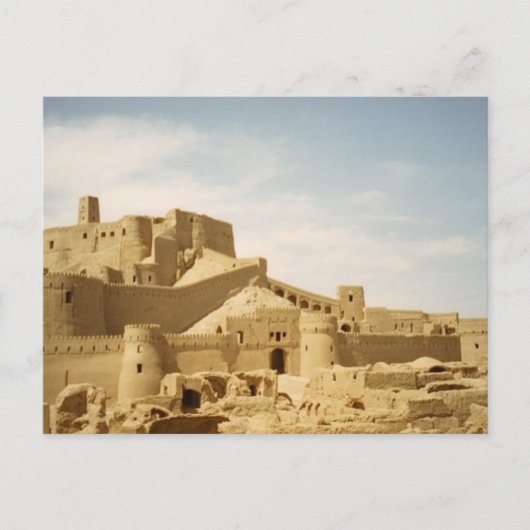 バームのポストカードタワーと要塞, イラン ポストカード (正面)