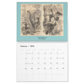 バームの鳥 カレンダー (2月 2026)