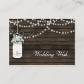 バームウッド・メイソン・ジャー・ラス結婚ズの詳細・カード エンクロージャーカード (正面)