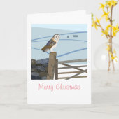 バームクロウクリスマス カード (黄色い花)