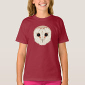 バームフクロウキッズTシャツ Tシャツ (正面)