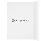 バームフクロウグリーティングカード (内側 (左))