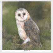 バームフクロウステッカー シール (シート)