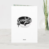 バームフクロウハッピーバースデー! カード (裏面)