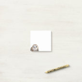 バームフクロウ写真ポストイットノート文房具 ポストイット (デスク上)