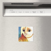 バームフクロウ葉ランタンマグネット マグネット (インサイチュ (食洗機))