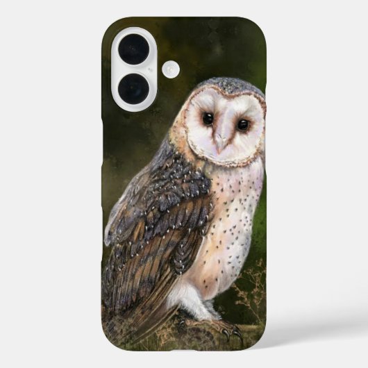 バームフクロウiPhoneケース Case-Mate iPhoneケース (裏面)