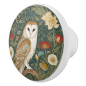 バームフクロムウィリアムスタイル右向き花 セラミックノブ (右)