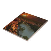 バームレーオーストラリア日没セラミックタイル タイル (側面)