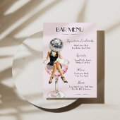 バーメニューディスコカクテルガール