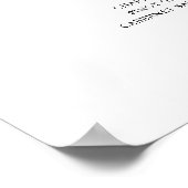 バーメニュービッグ記号 |冬のリース ポスター (角)