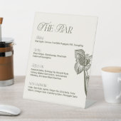 バーメニュー記号 台座サイン (インサイチュ)