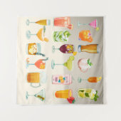 バーメニュー タペストリー (正面(横))