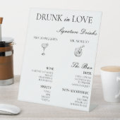 バーメニュー 台座サイン (インサイチュ)