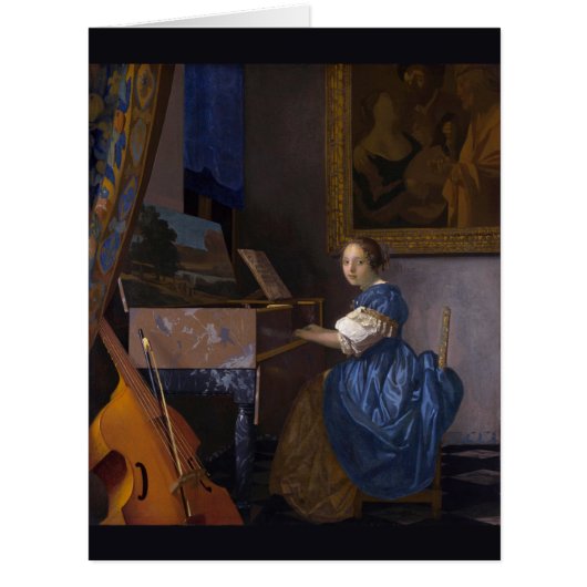 バーメールによって処女に着席した女性 (正面)