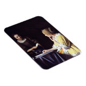 バーメールによる女中の持ち込み女性 マグネット (右側)