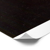 バーメールの真珠のイヤリングを持つ女の子 ポスター (角)