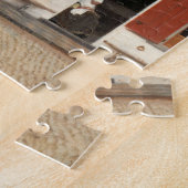 バーメール、ザ・リトル通り-ファインアート ジグソーパズル (側面)